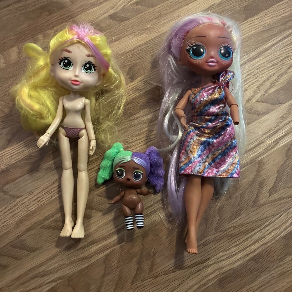 LOL Surprise Dolls Vibe Girls Glitter Glow Fashion *READ*